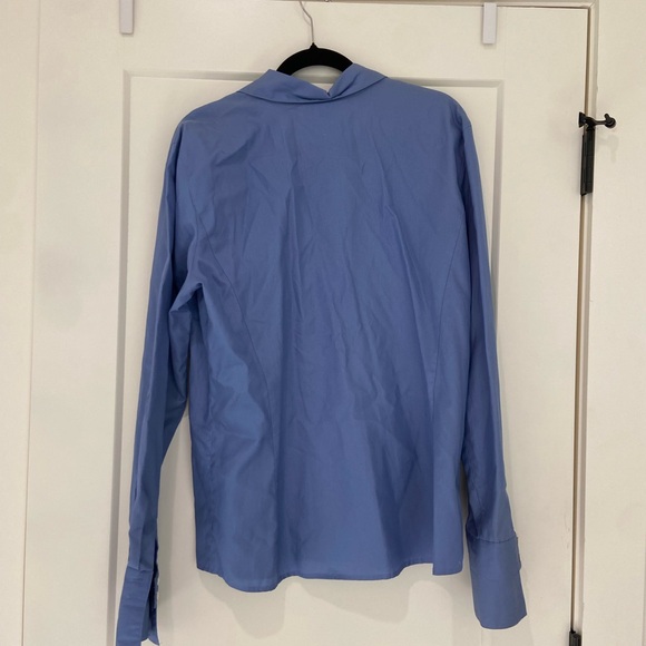 Liz Claiborne Blue Button Down - Picture 4 of 5